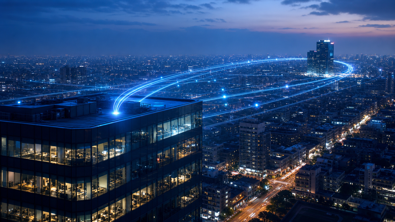 Secure connectivity between business branches