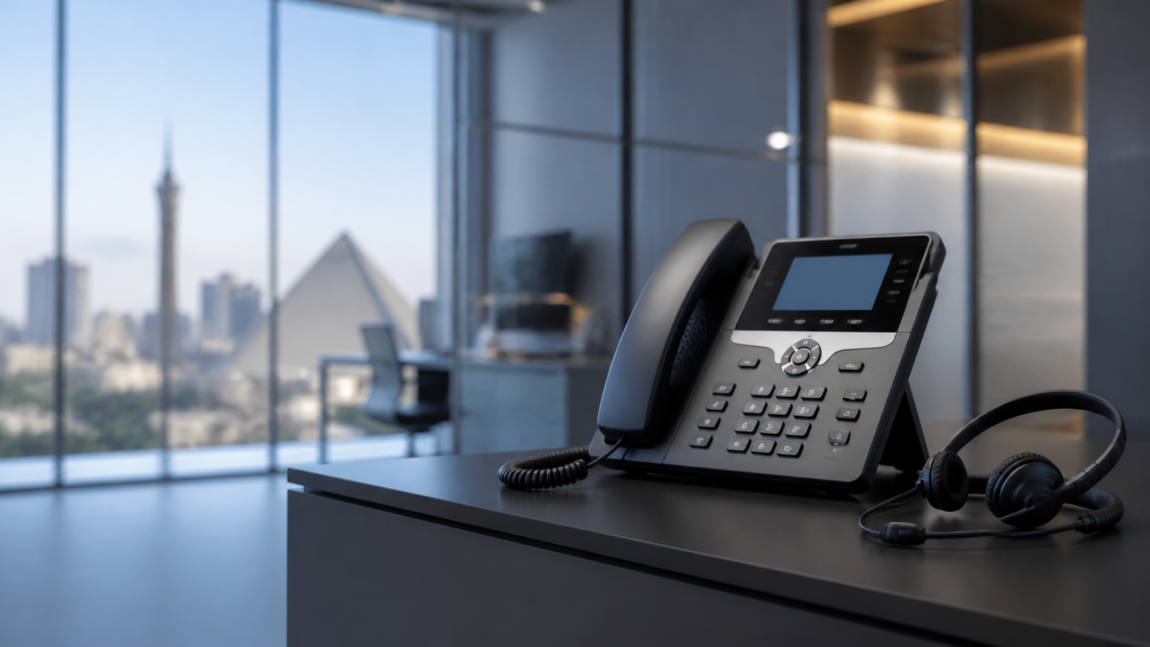 Business IP phones and VoIP communication